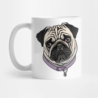 Cute dog pug Mug